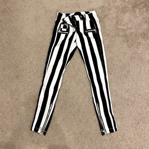 Balmain x H&M Black and White Pants - 4